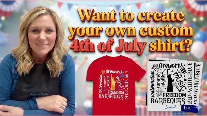 How to Make Your Own Independence Day Shirts with Patriotic DTF Transfers