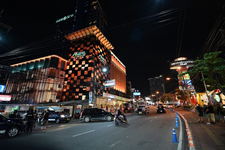 shoppers on a busy retail street